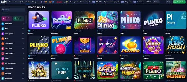 1win Plinko